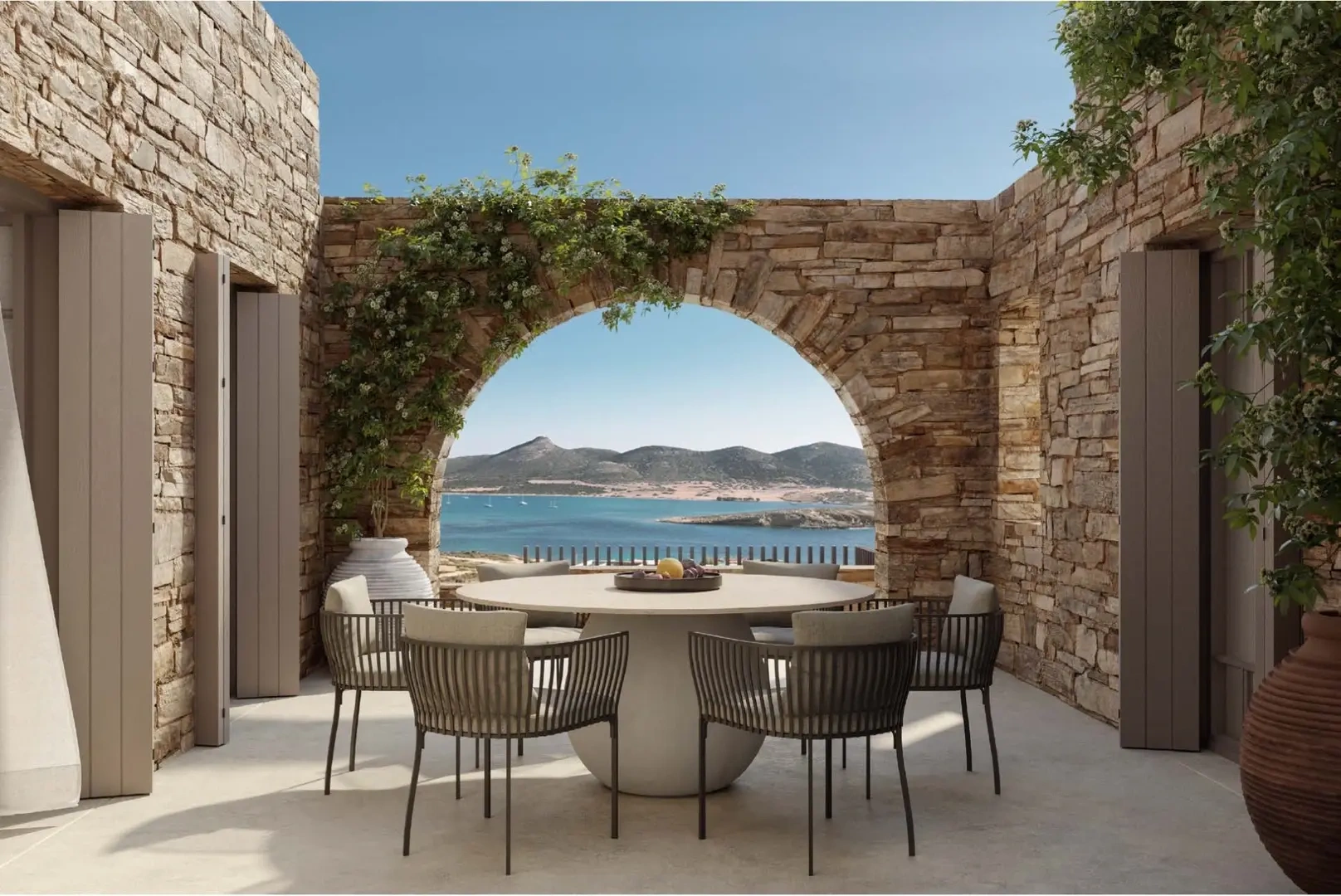 2 - venta villa frente al mar antiparos - cícladas egeo meridional grecia