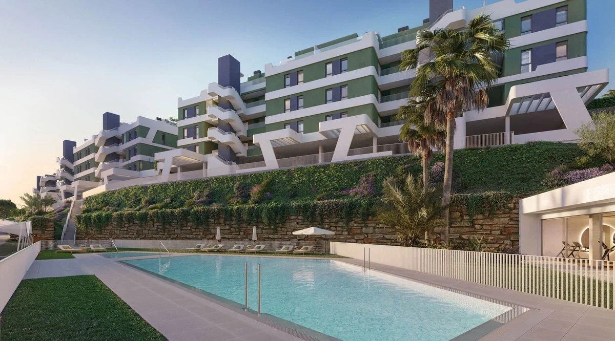 2 - продажа квартира вид моря mijas андалусия испания