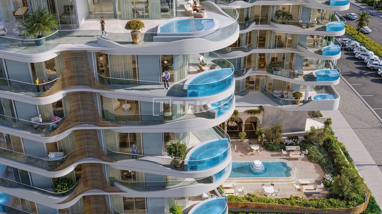 2 - vente appartement pieds dans l'eau al marjan island ras al-khaimah émirats arabes unis
