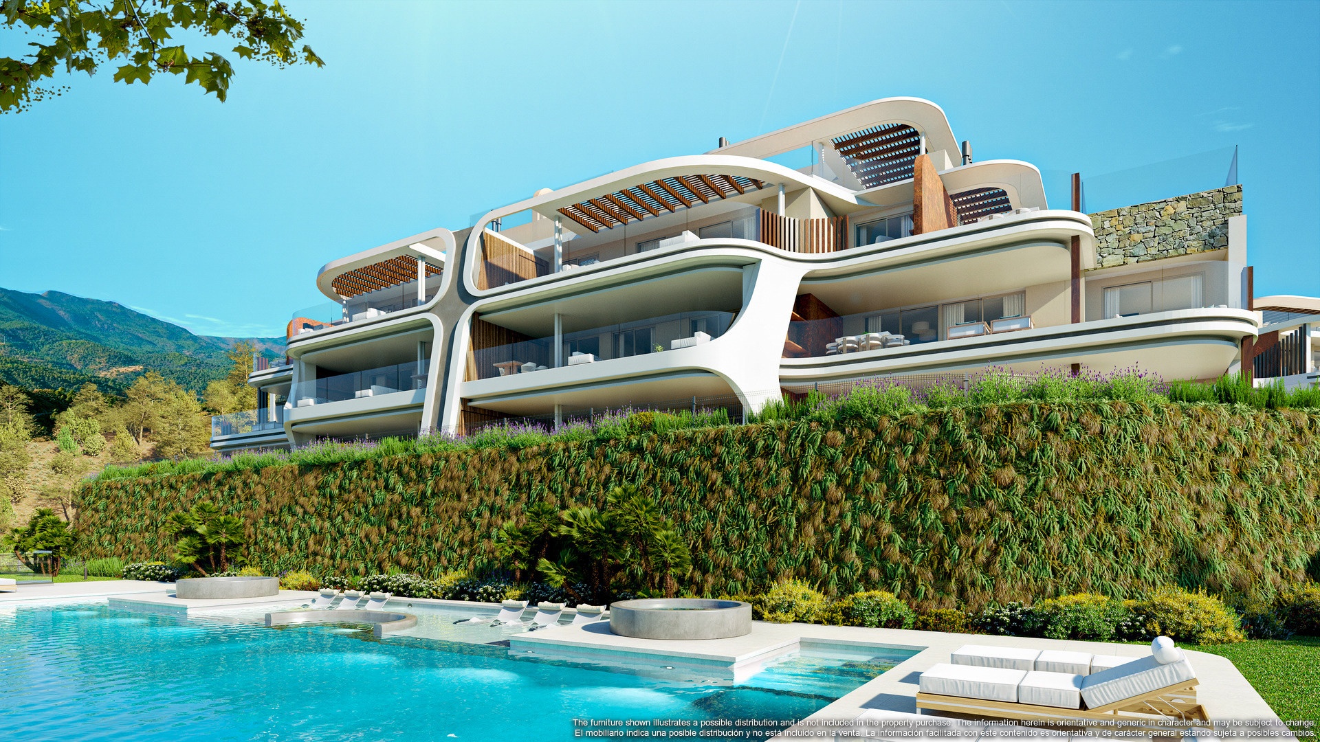 1 - venda apartamento vista de mar benahavis - costa del sol andaluzia espanha