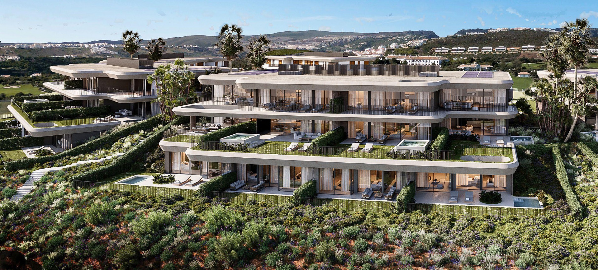 2 - vente appartement vue mer casares - costa del sol andalousie espagne