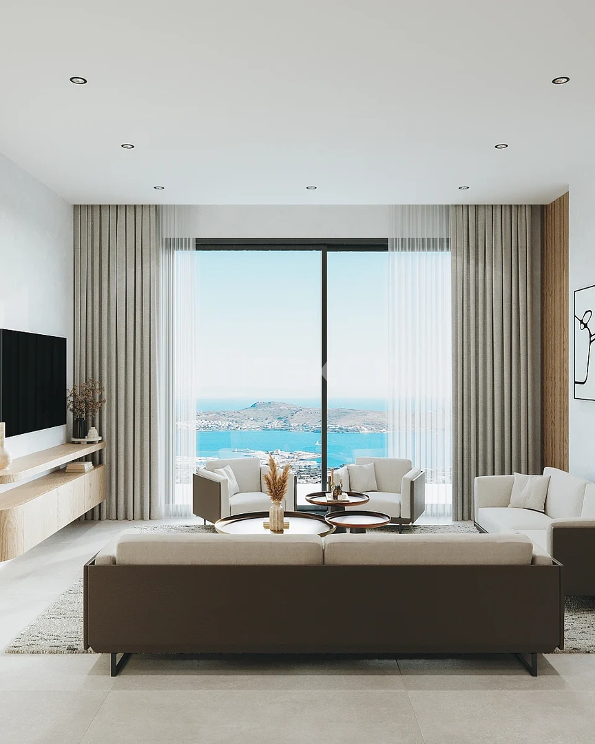 1 - sea view apartment for sale in bodrum muğla turkey