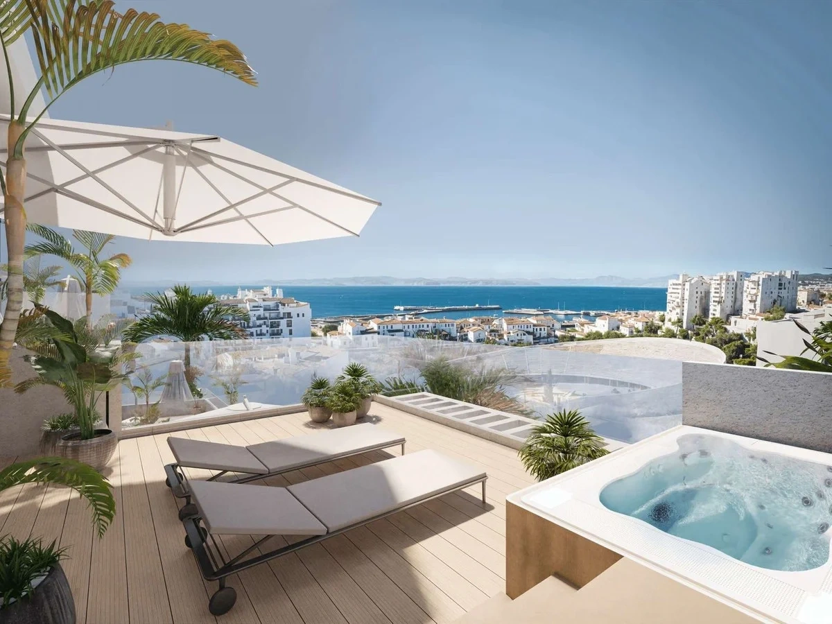 1 - продажа квартира вид моря estepona - costa del sol андалусия испания