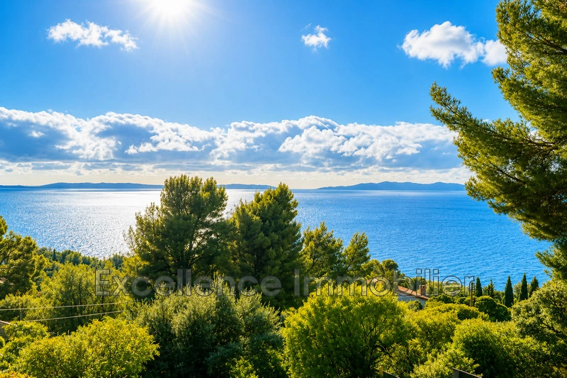 1 - sea view house for sale in le lavandou var france