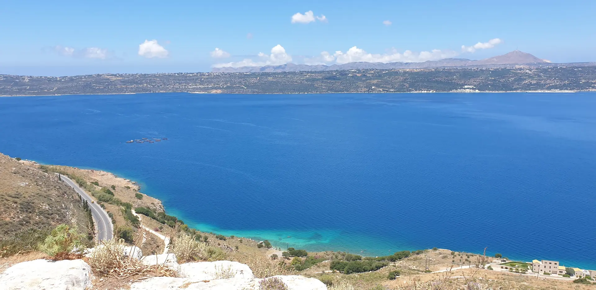 2 - vente terrain vue mer megála choráfia crète grèce