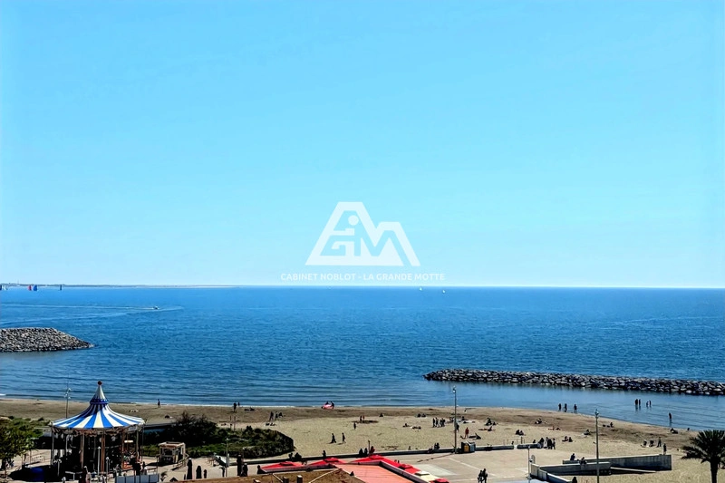 1 - sea view apartment for sale in la grande-motte hérault france