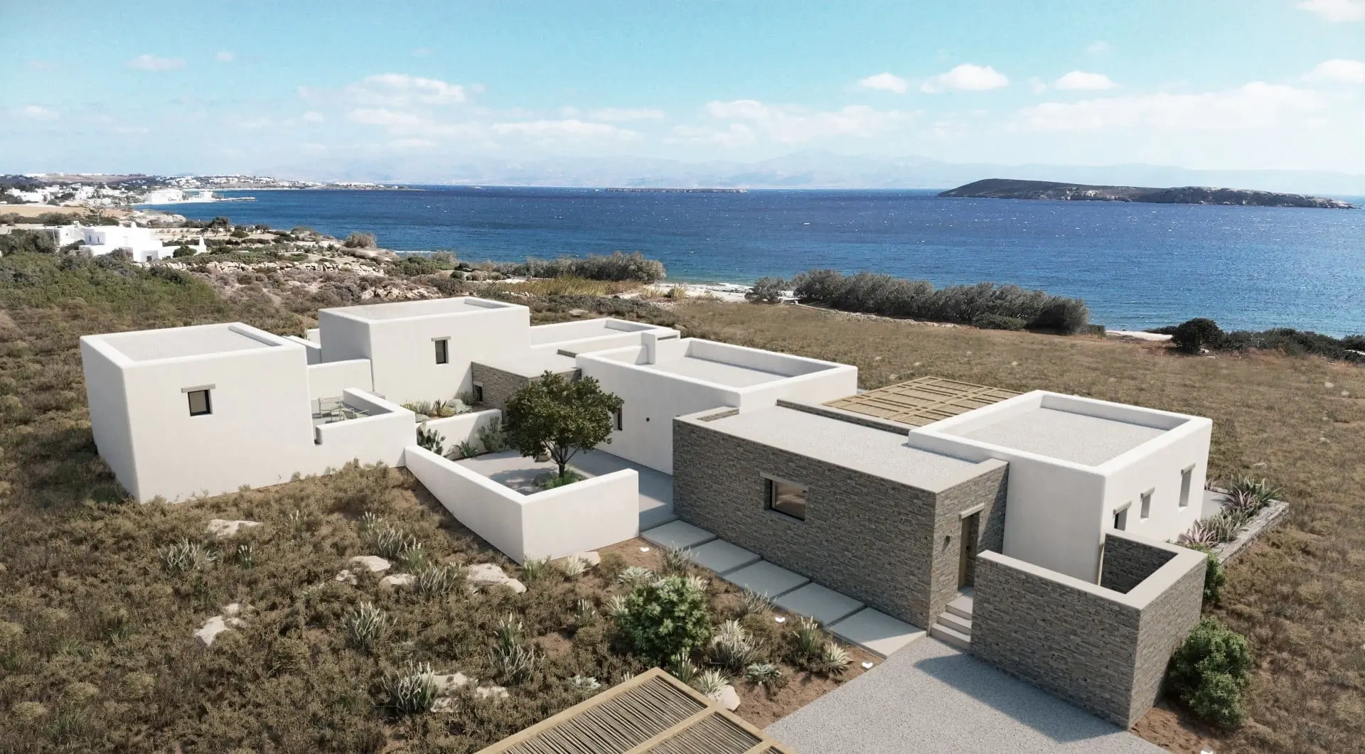 2 - venda casa vista de mar paros - cíclades egeu meridional grécia