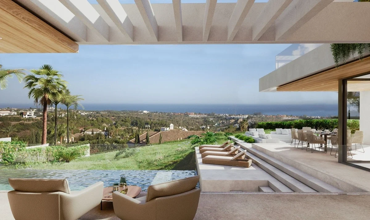 1 - venta casa vista al mar benahavis - costa del sol andalucía españa