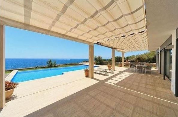 1 - verkauf haus direkt am wasser portocolom mallorca - balearen spanien