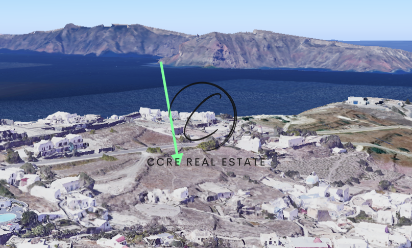 1 - sea view plot of land for sale in oía south aegean greece