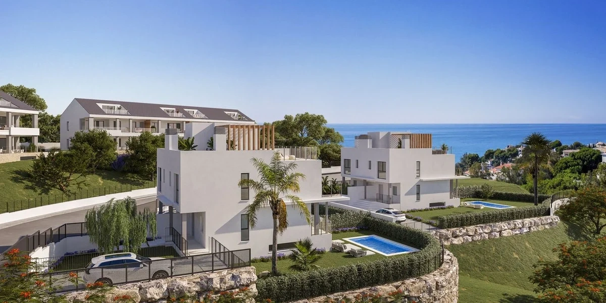 2 - vente maison vue mer benalmadena - costa del sol andalousie espagne