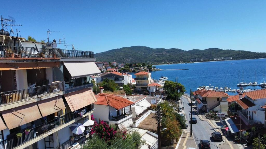 1 - vente appartement vue mer néos marmarás macédoine centrale grèce