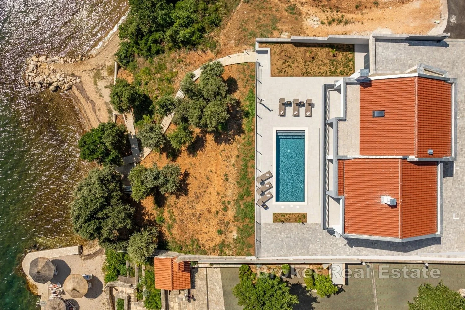 1 - vente maison pieds dans l'eau zadar zadar croatie