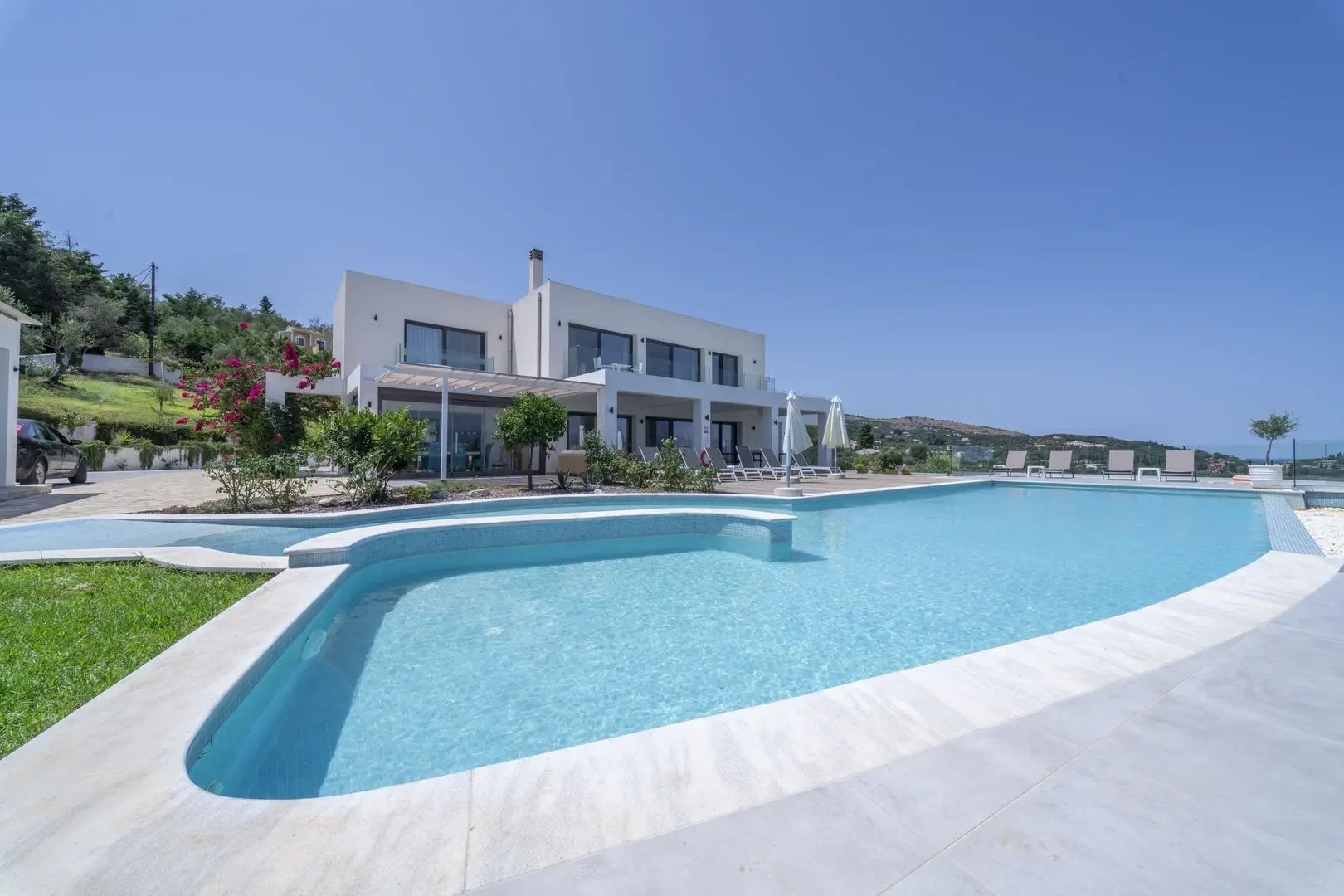2 - vente villa vue mer corfu îles ioniennes grèce
