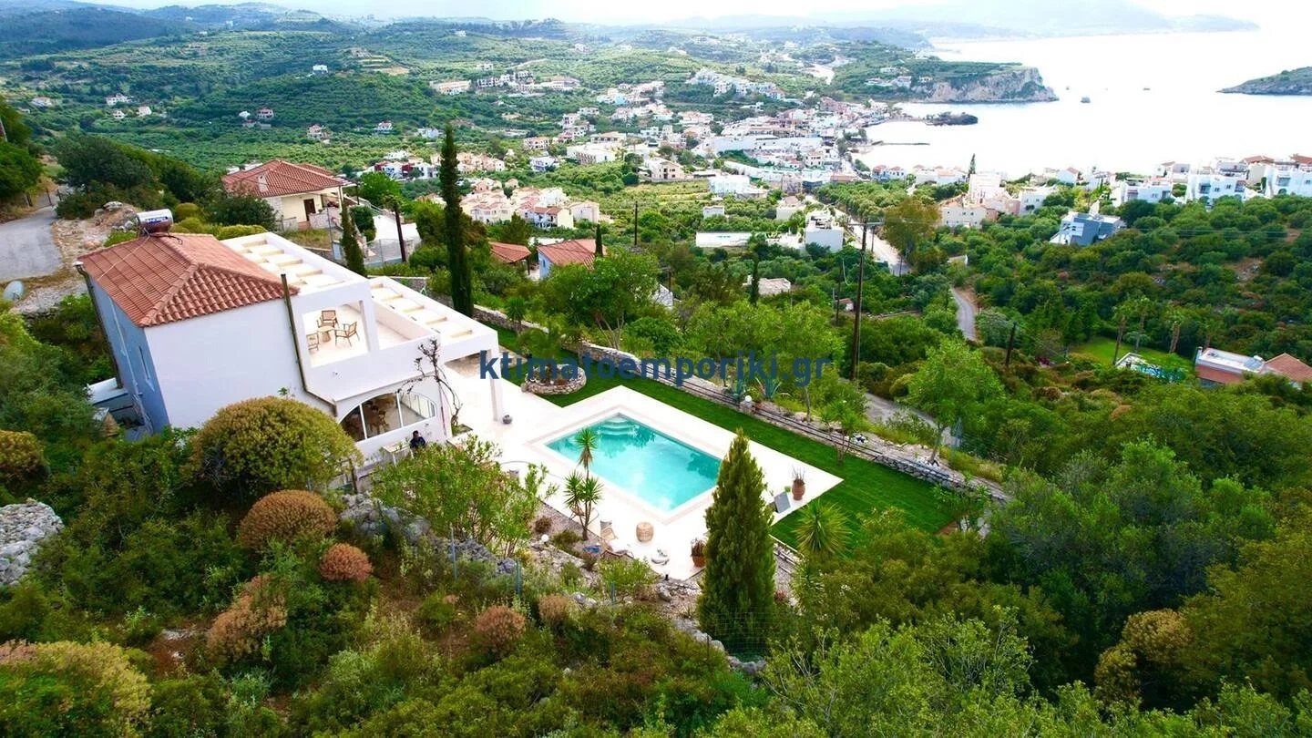 1 - sea view house for sale in pláka crete greece