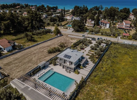 2 - verkauf anwesen strandpromenade pefkochori - chalkidiki zentralmakedonien griechenland
