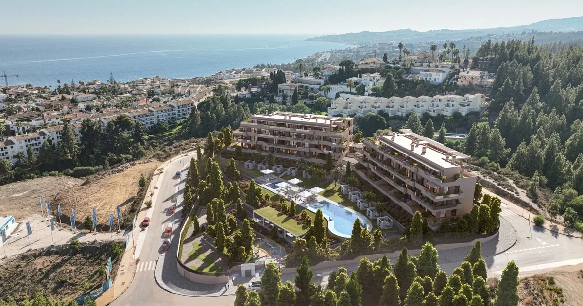 1 - vente appartement vue mer mijas andalousie espagne