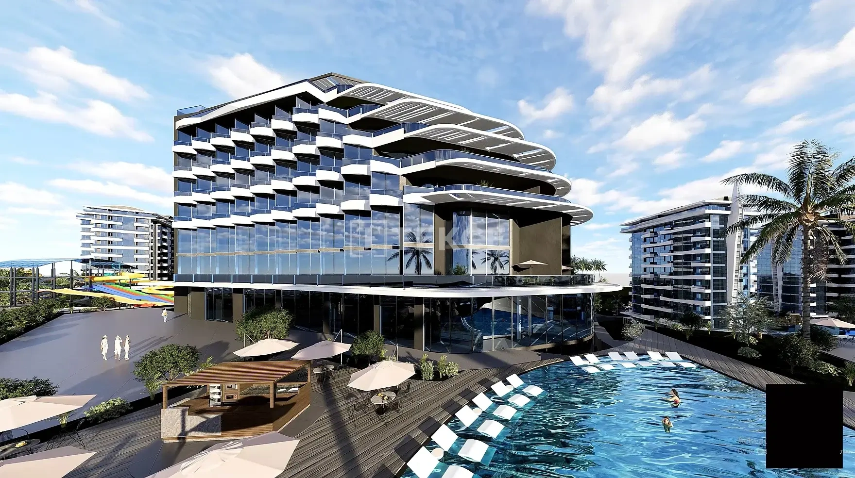 2 - продажа квартира вид моря alanya antalya турция