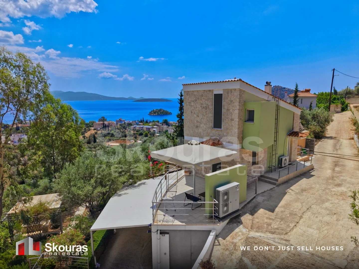 1 - vente maison vue mer tolón péloponnèse grèce