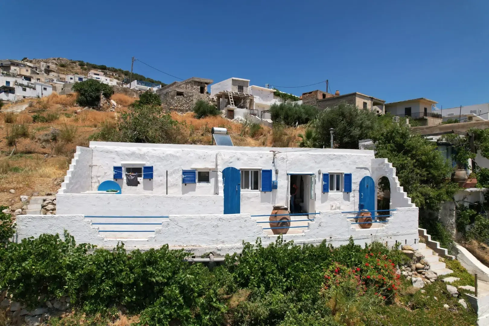 1 - verkauf haus meerblick makry-gialos kreta griechenland