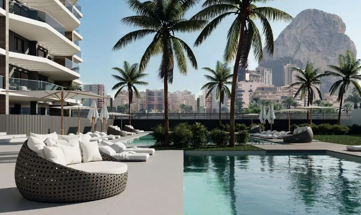 2 - venda apartamento vista de mar calpe - costa blanca comunidade valenciana espanha