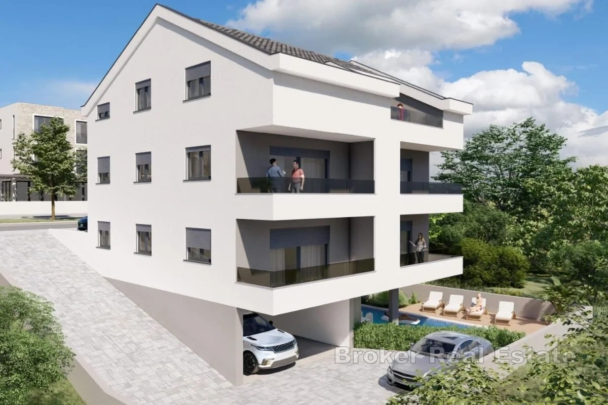 1 - vente appartement vue mer trogir split-dalmatie croatie