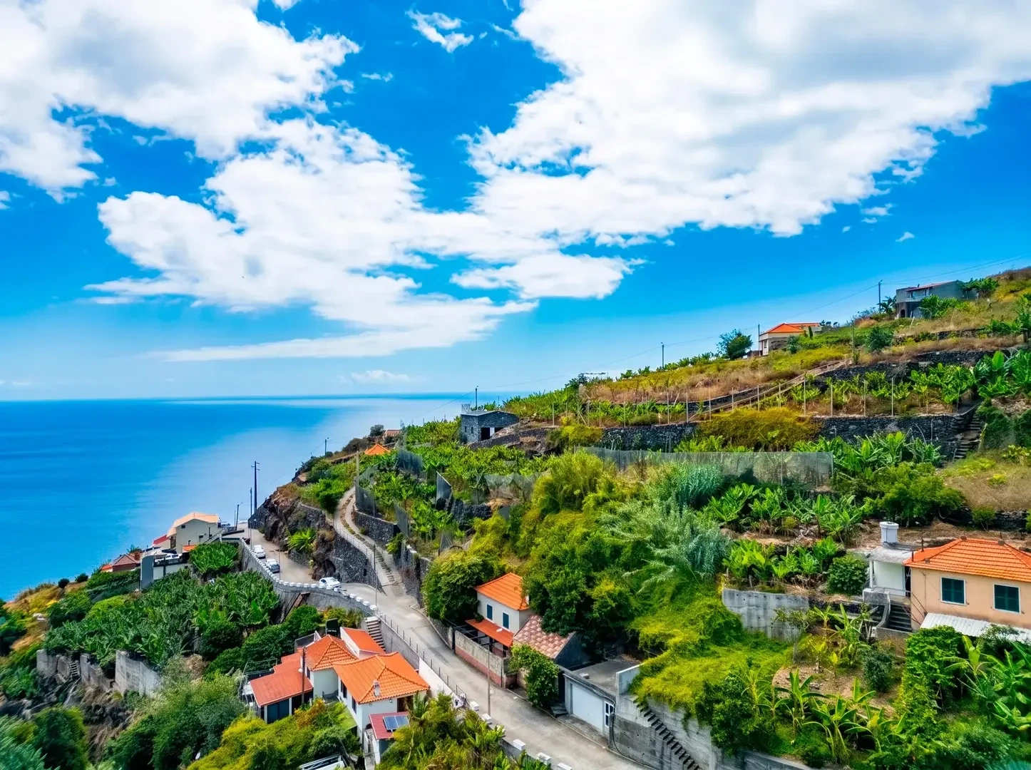 2 - sea view plot of land for sale in canhas madeira portugal