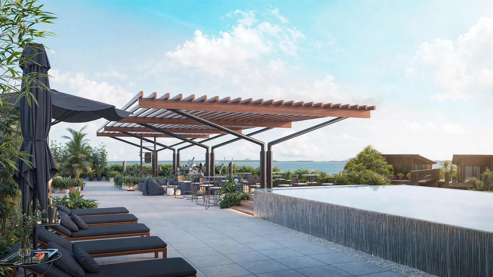 1 - vente appartement plage à pied pereybere rivière du rempart île maurice