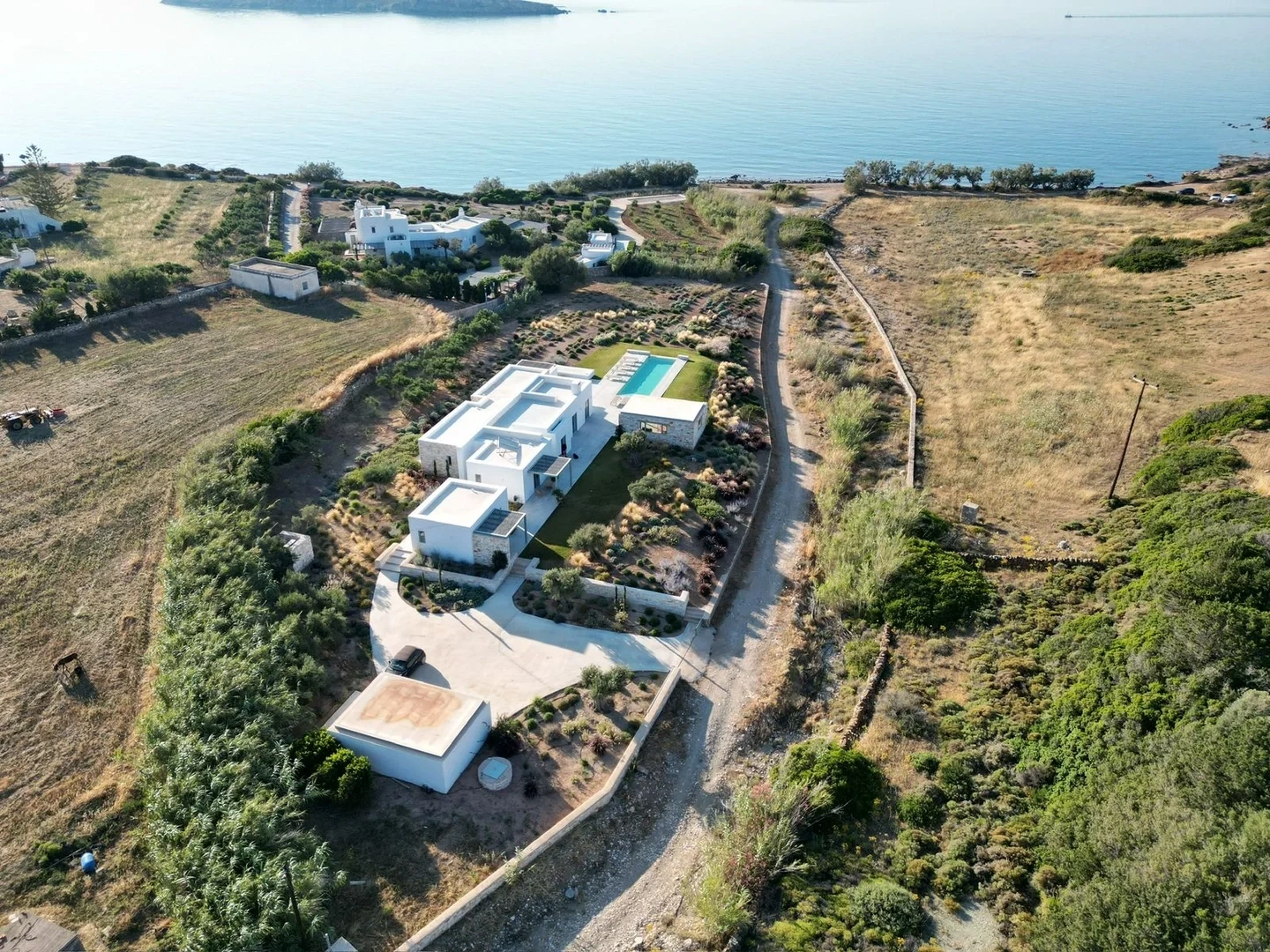2 - verkoop villa strand to voet paros - cycladen zuid-egeïsche eilanden griekenland