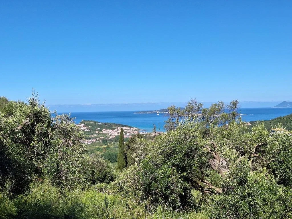 1 - sea view plot of land for sale in sidári ionian islands greece