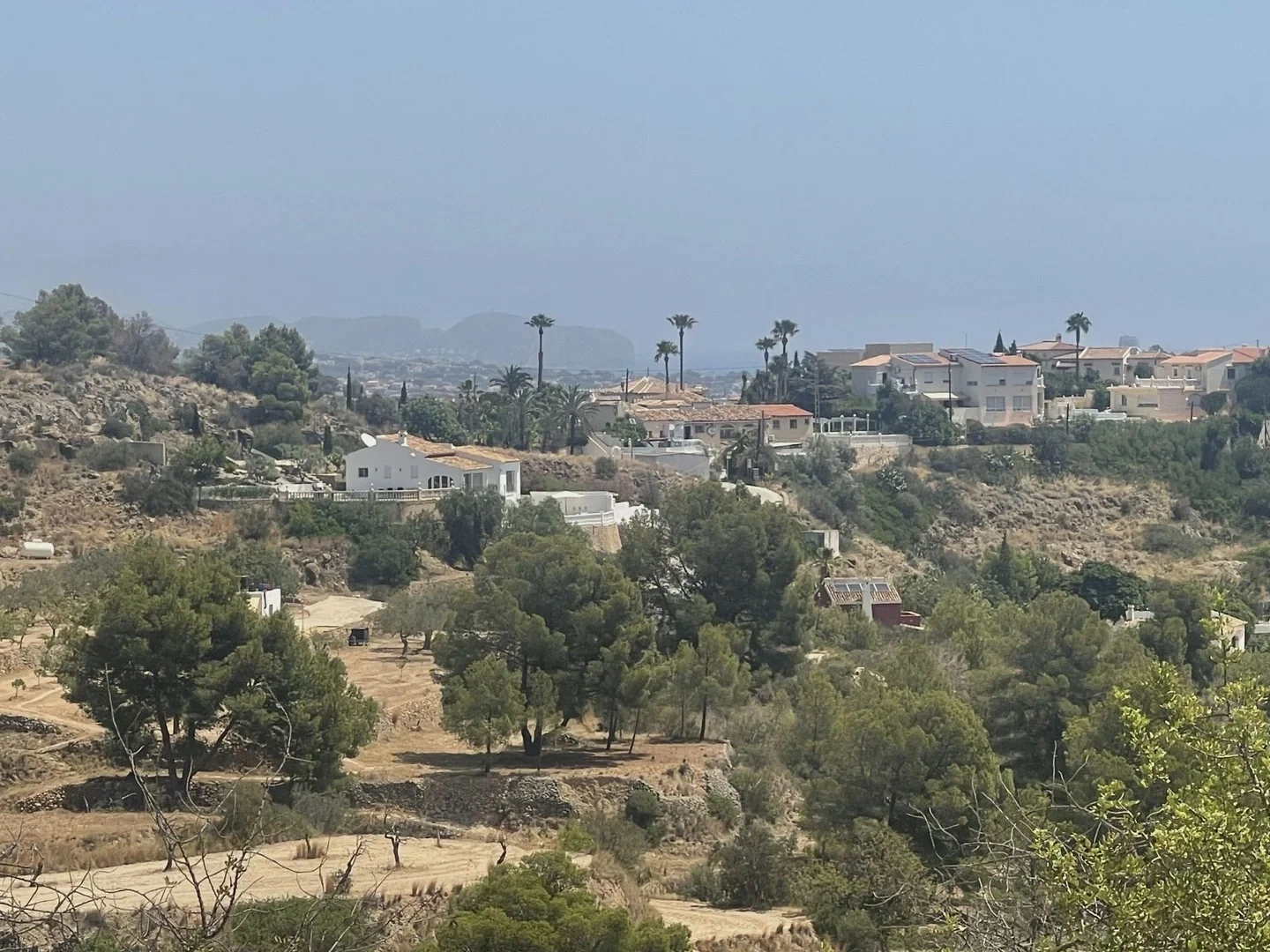 1 - verkoop terrein uitzicht op zee calpe - costa blanca valencian community spanje