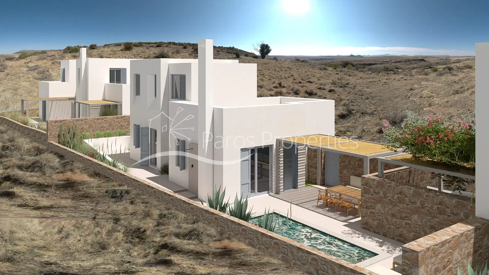 2 - sea view house for sale in paros - cyclades south aegean greece