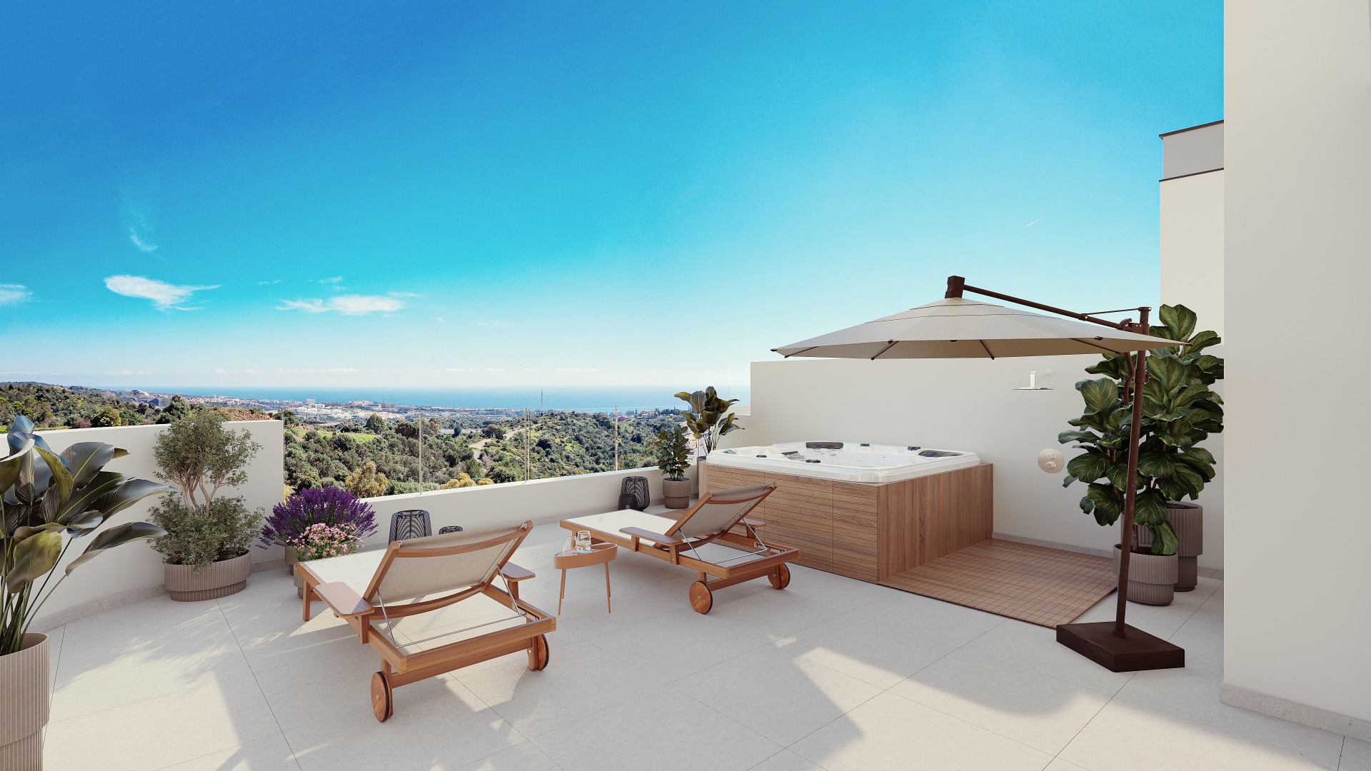 1 - vendita appartamento vista mare marbella - costa del sol andalusia spagna