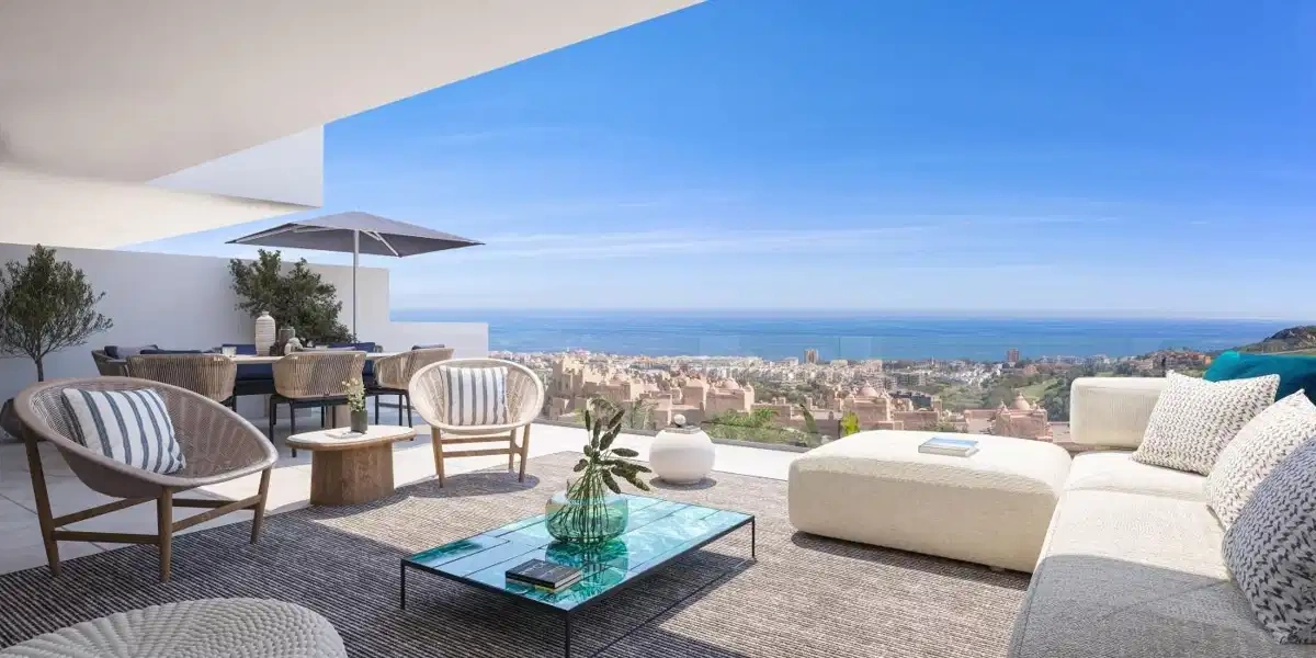 1 - продажа квартира вид моря manilva андалусия испания