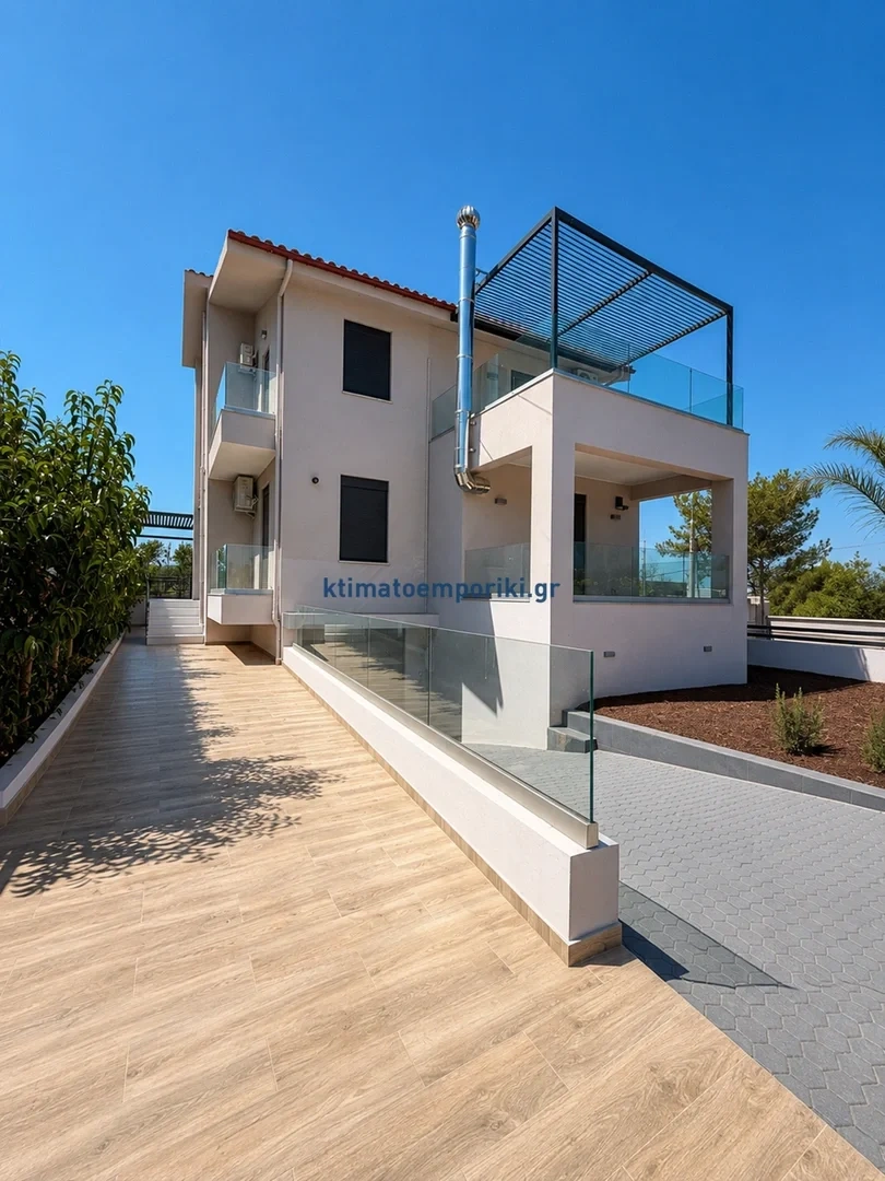1 - sea view villa for sale in ágios onoúfrios crete greece