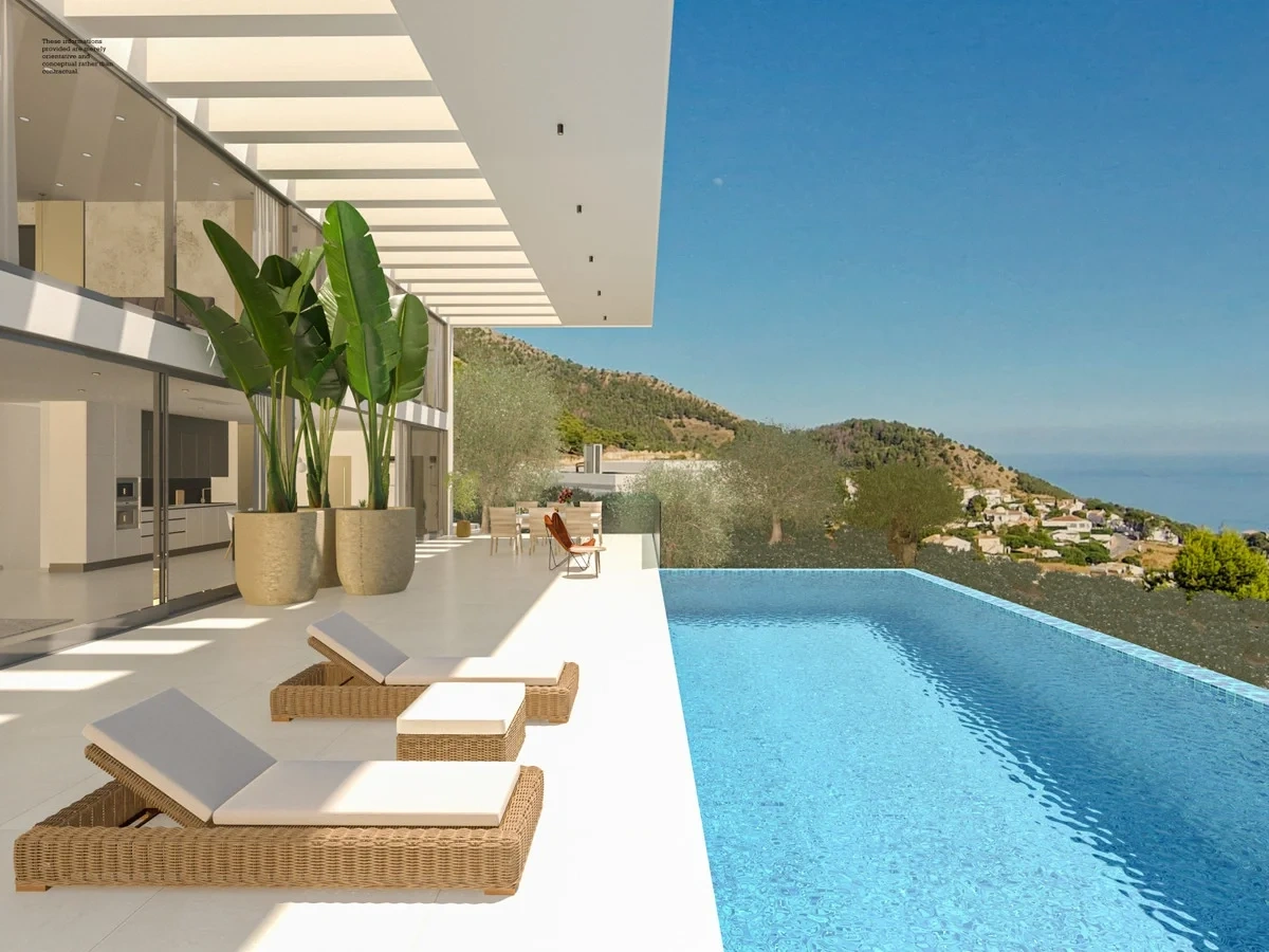 1 - vente maison vue mer mijas andalousie espagne