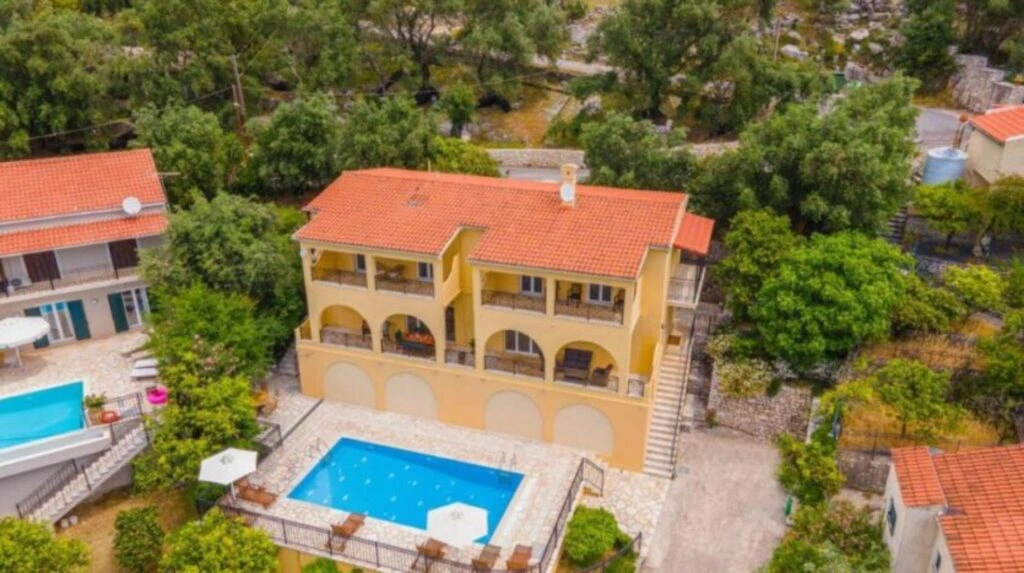 2 - vente villa vue mer corfu îles ioniennes grèce