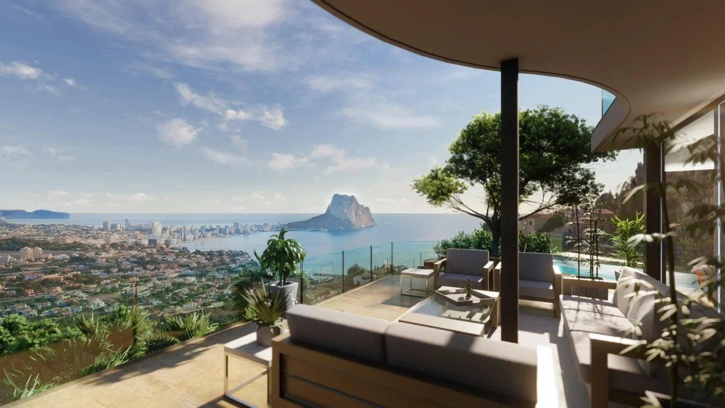 1 - verkoop huis uitzicht op zee calpe - costa blanca valencian community spanje