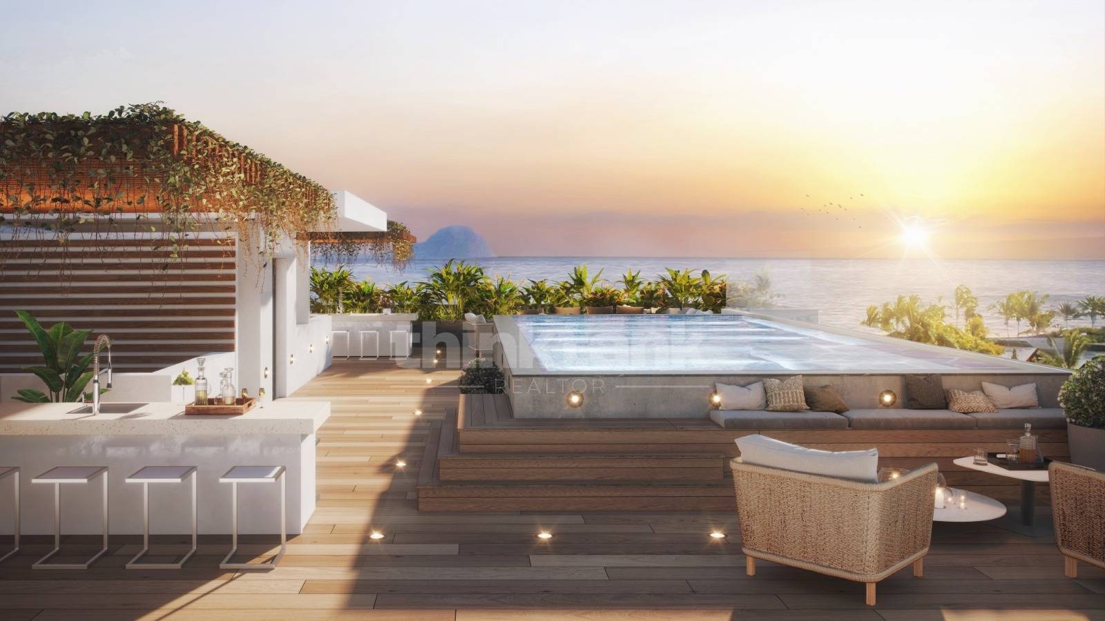 1 - venta apartamento vista al mar tamarin rivière noire mauricio