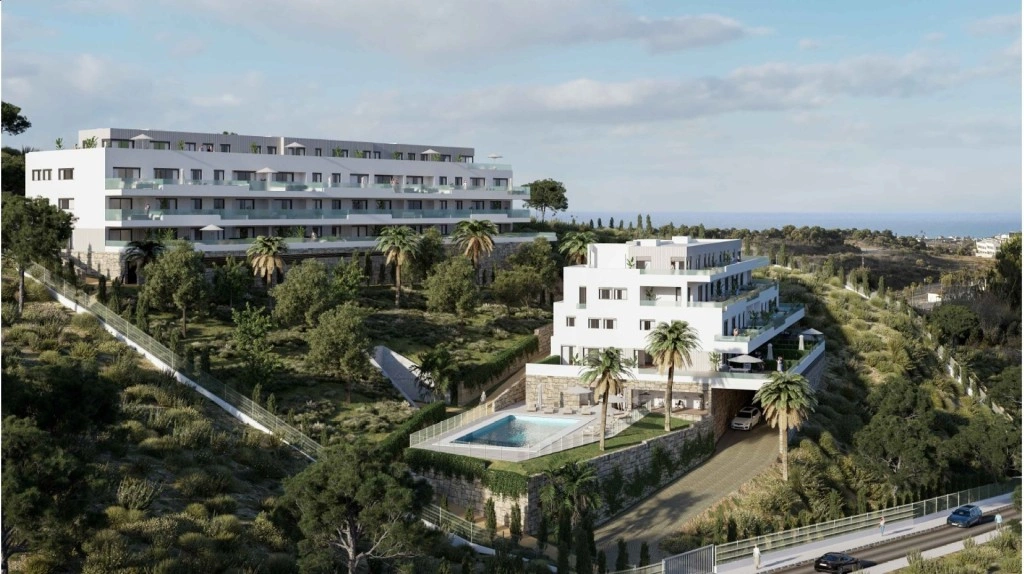 2 - vendita appartamento vista mare la cala de mijas andalusia spagna