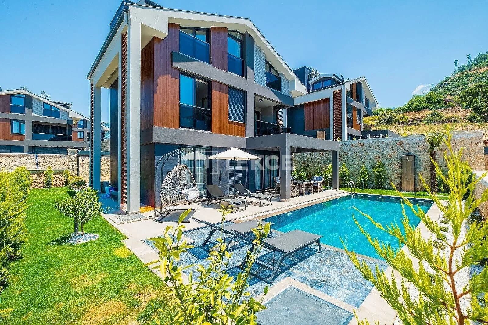 1 - продажа дом вид моря fethiye muğla турция