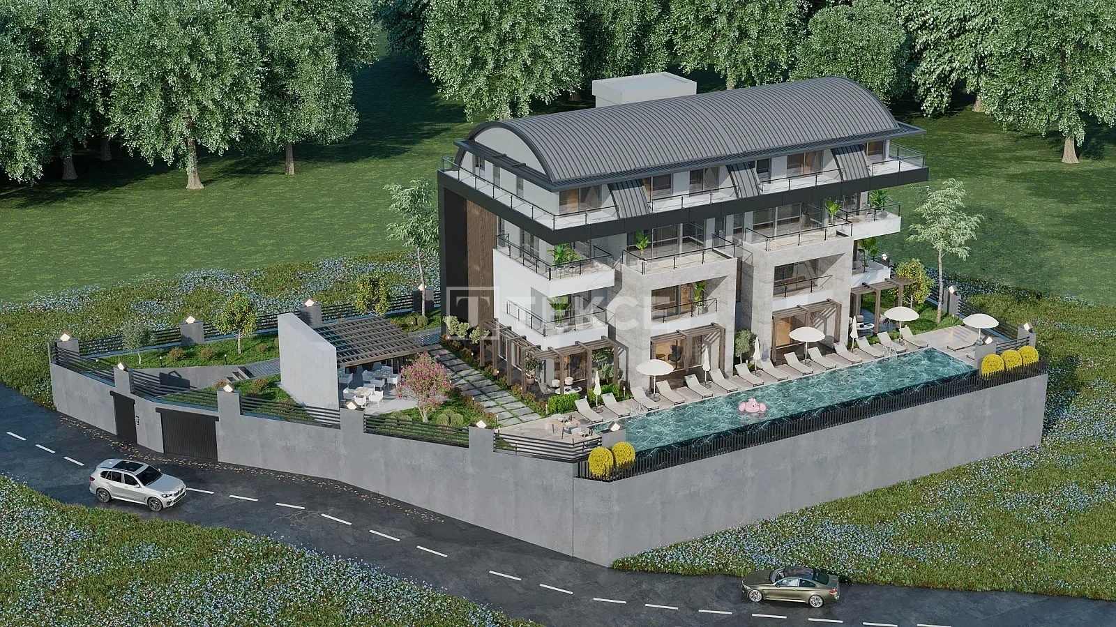 1 - verkoop appartement uitzicht op zee alanya antalya turkije