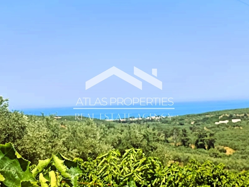 1 - продажа территория вид моря platanias крит греция