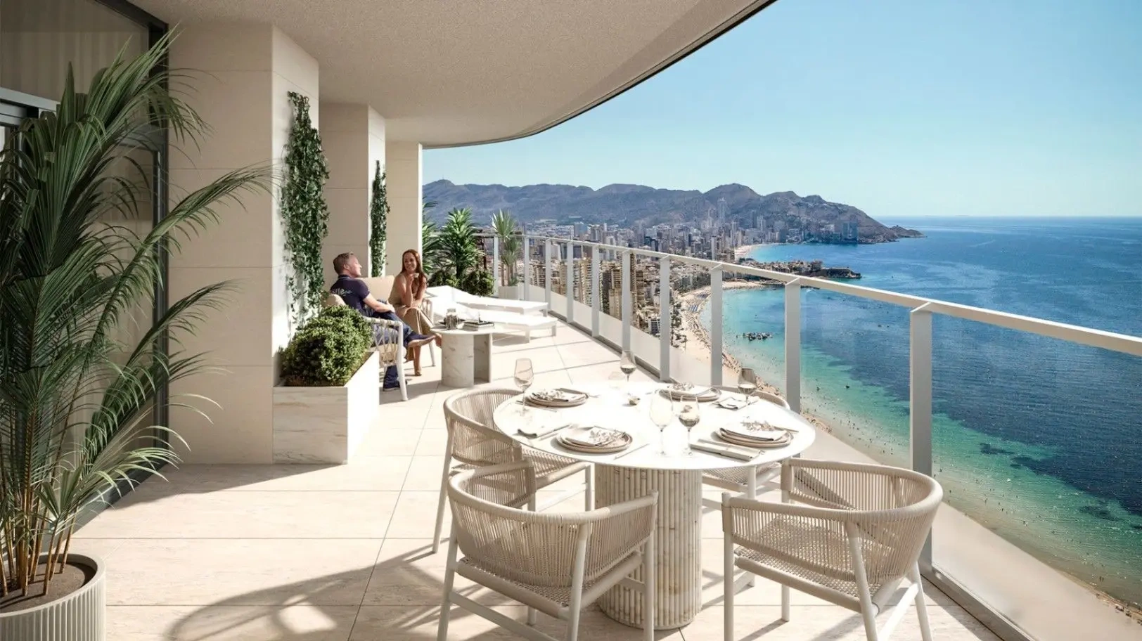1 - vente appartement vue mer benidorm - costa blanca communauté valencienne espagne