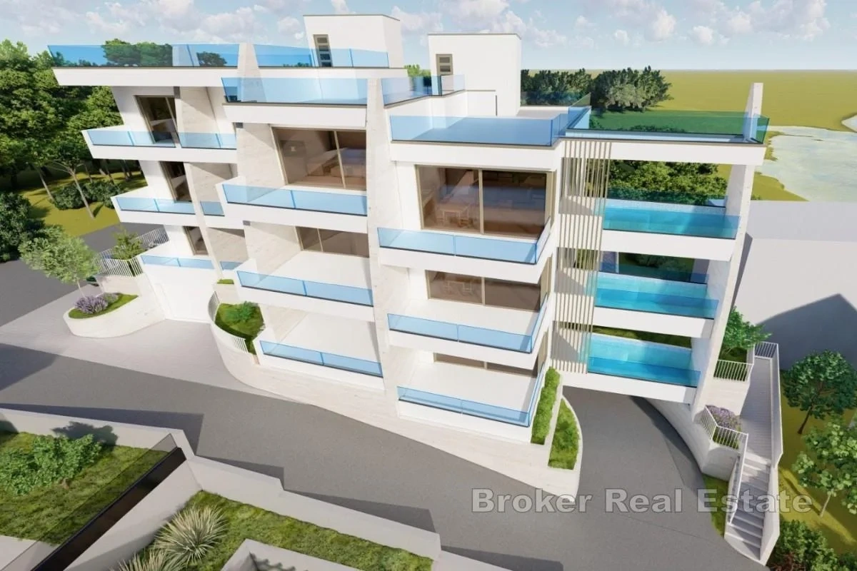 2 - vendita appartamento vista mare primošten sebenico e tenin croazia