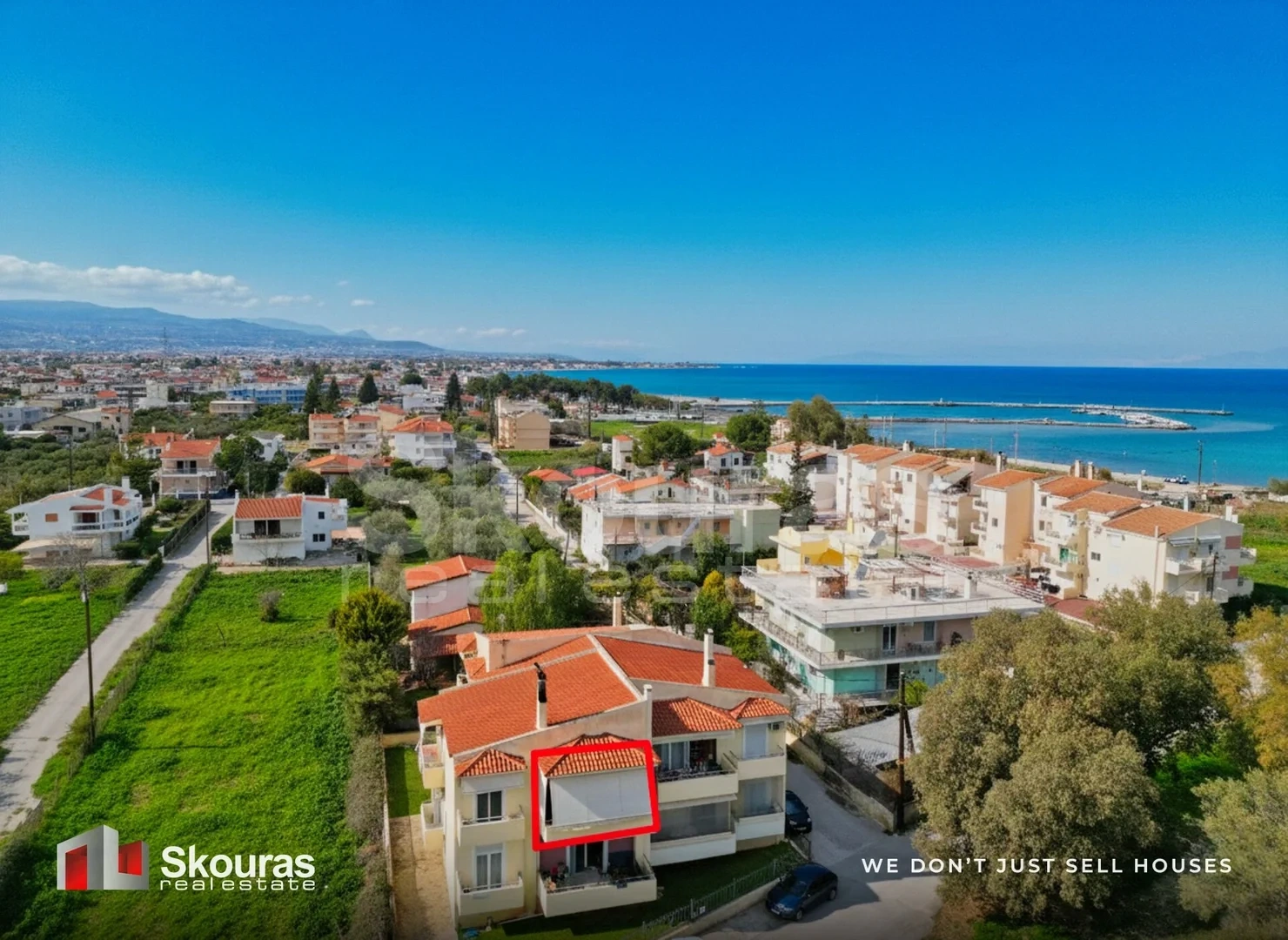 2 - venda apartamento frente ao mar vrachati peloponeso grécia