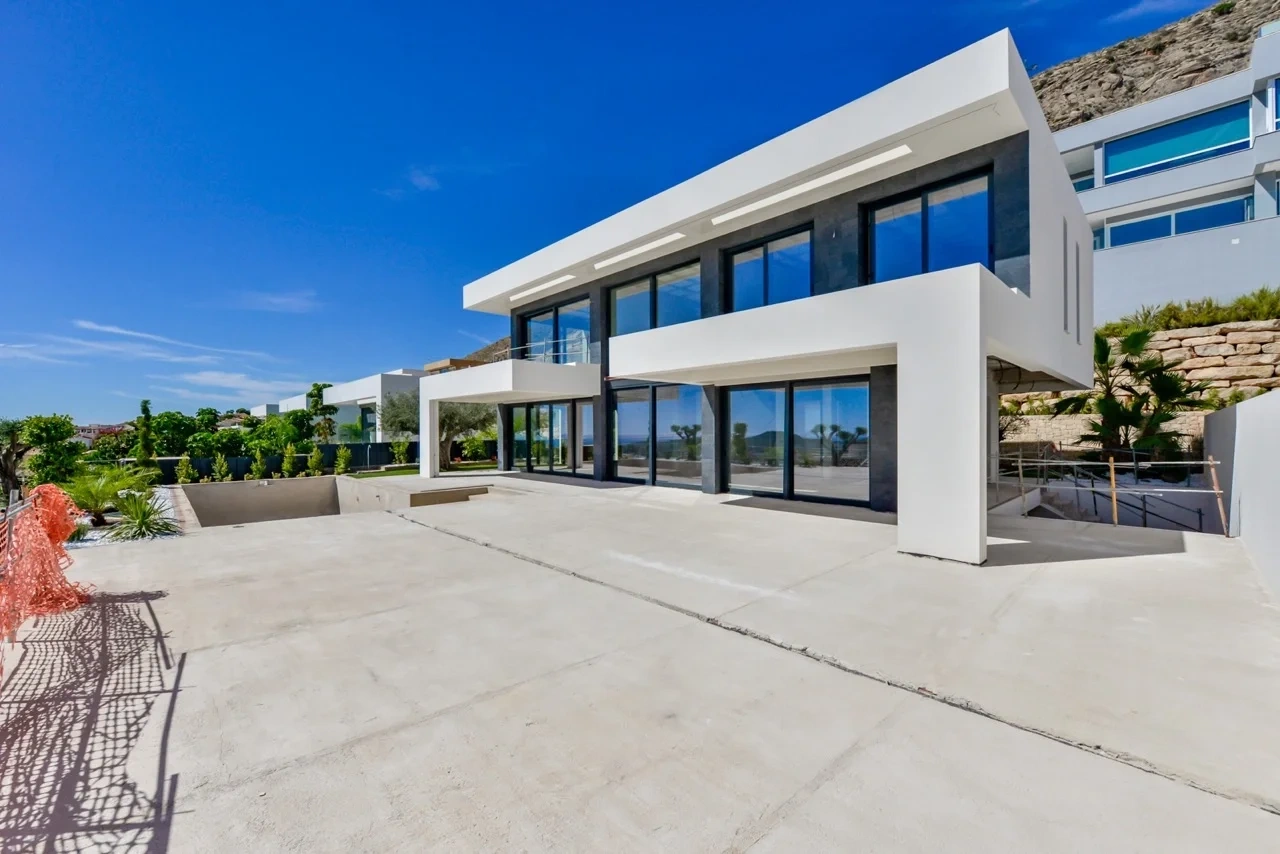 2 - vente maison vue mer finestrat - costa blanca communauté valencienne espagne