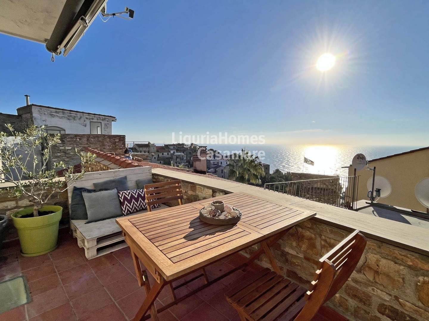 1 - sea view house for sale in cipressa liguria italy