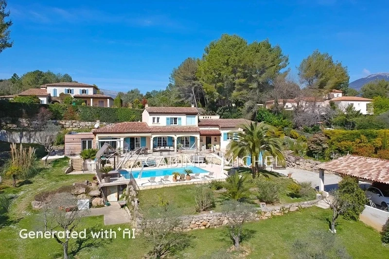 1 - vente maison le rouret alpes-maritimes france