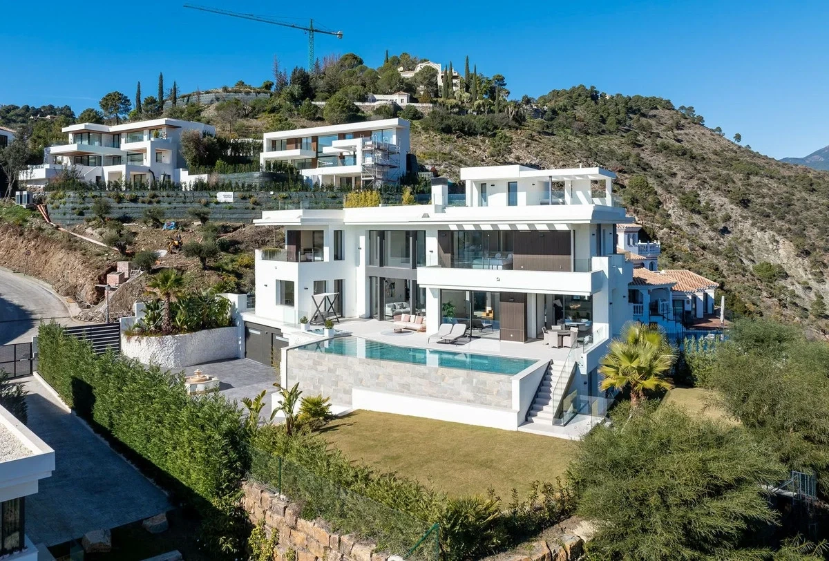 2 - vente maison vue mer benahavis - costa del sol andalousie espagne
